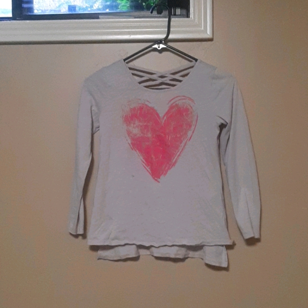 Cross-back shirt
